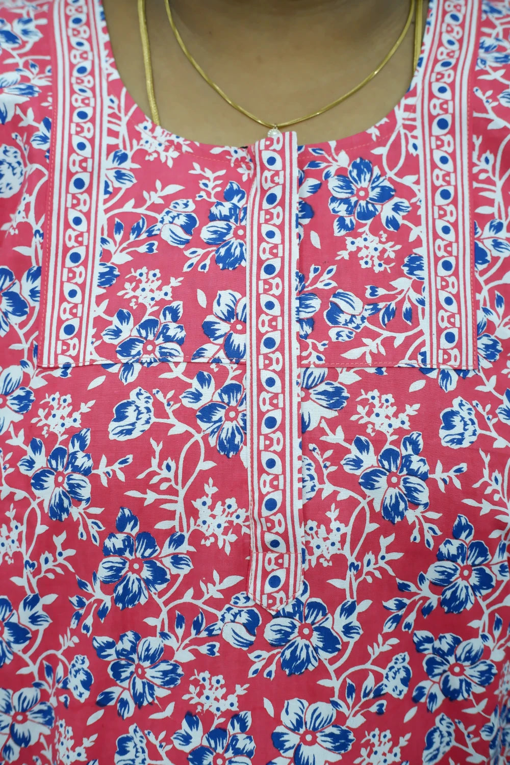 Elegant Zip Nighty – Jyothi Cotton Breeze
