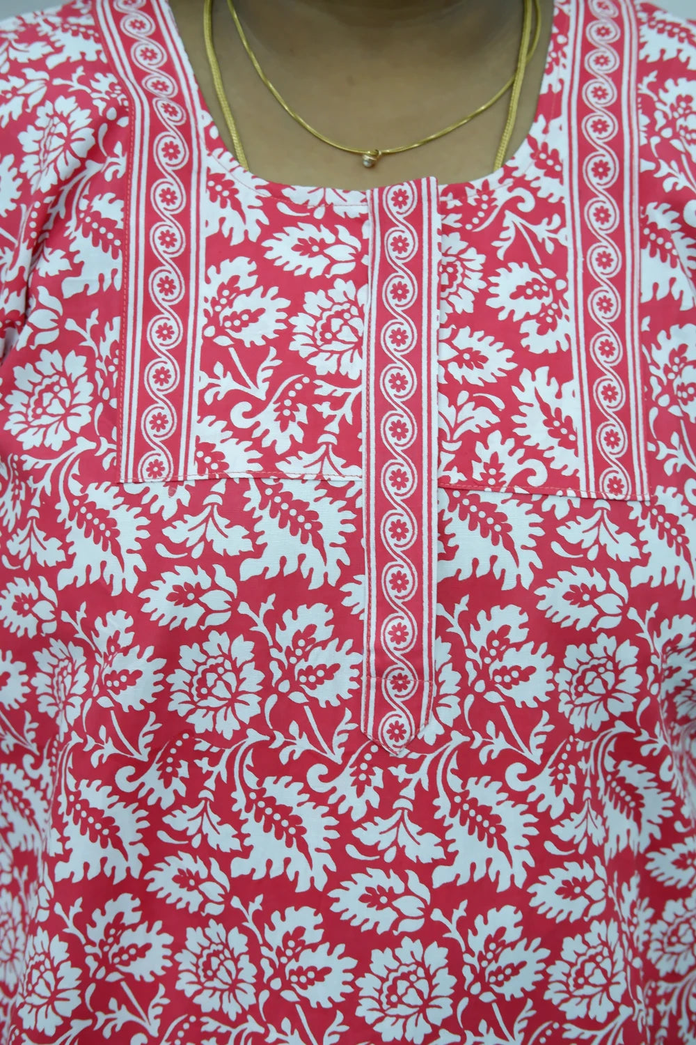 Elegant Zip Nighty – Jyothi Cotton Breeze