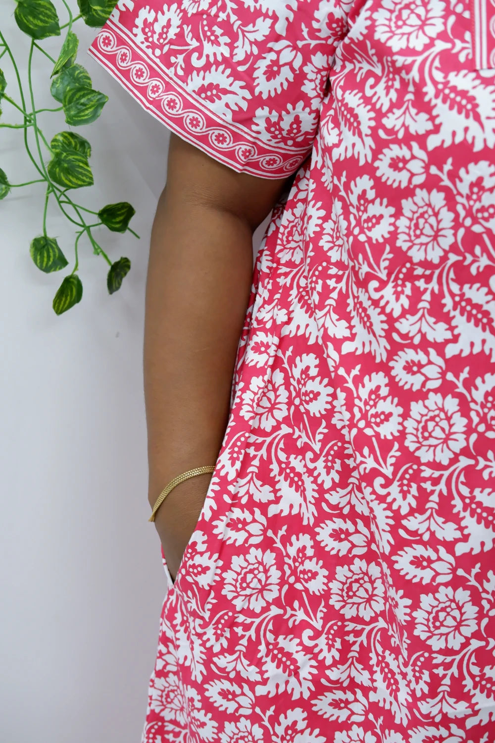 Elegant Zip Nighty – Jyothi Cotton Breeze