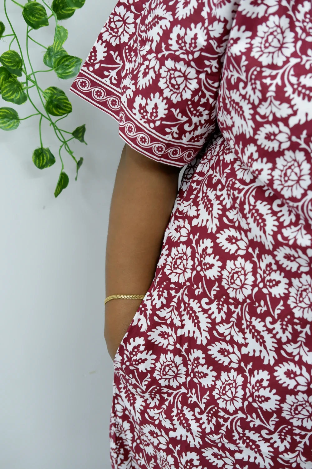 Elegant Zip Nighty – Jyothi Cotton Breeze