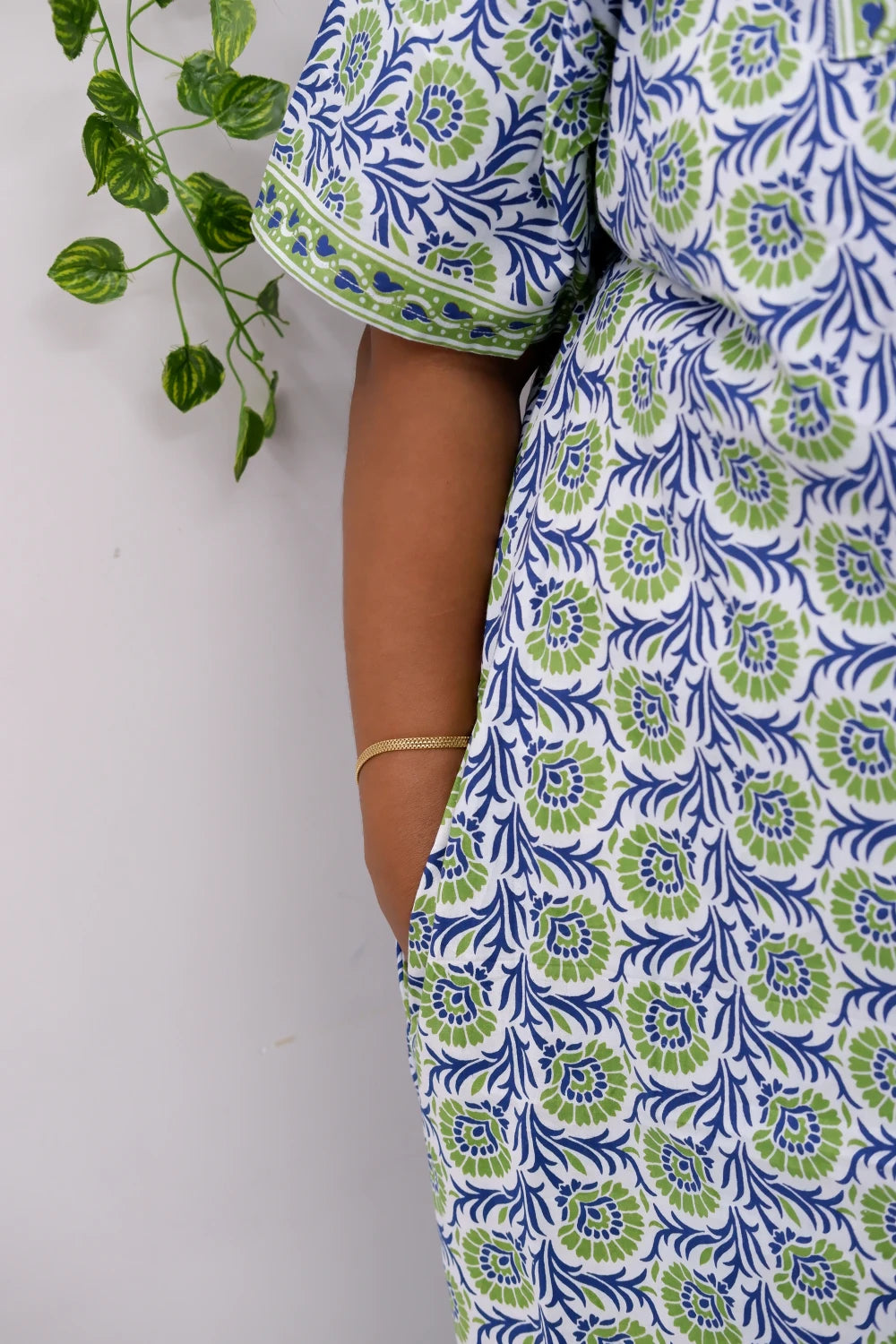 Elegant Zip Nighty – Jyothi Cotton Breeze