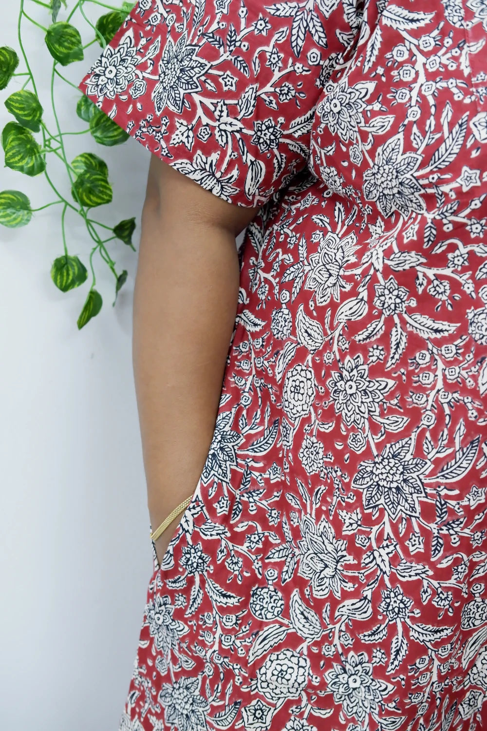 Elegant Zip Nighty – Jyothi Cotton Breeze