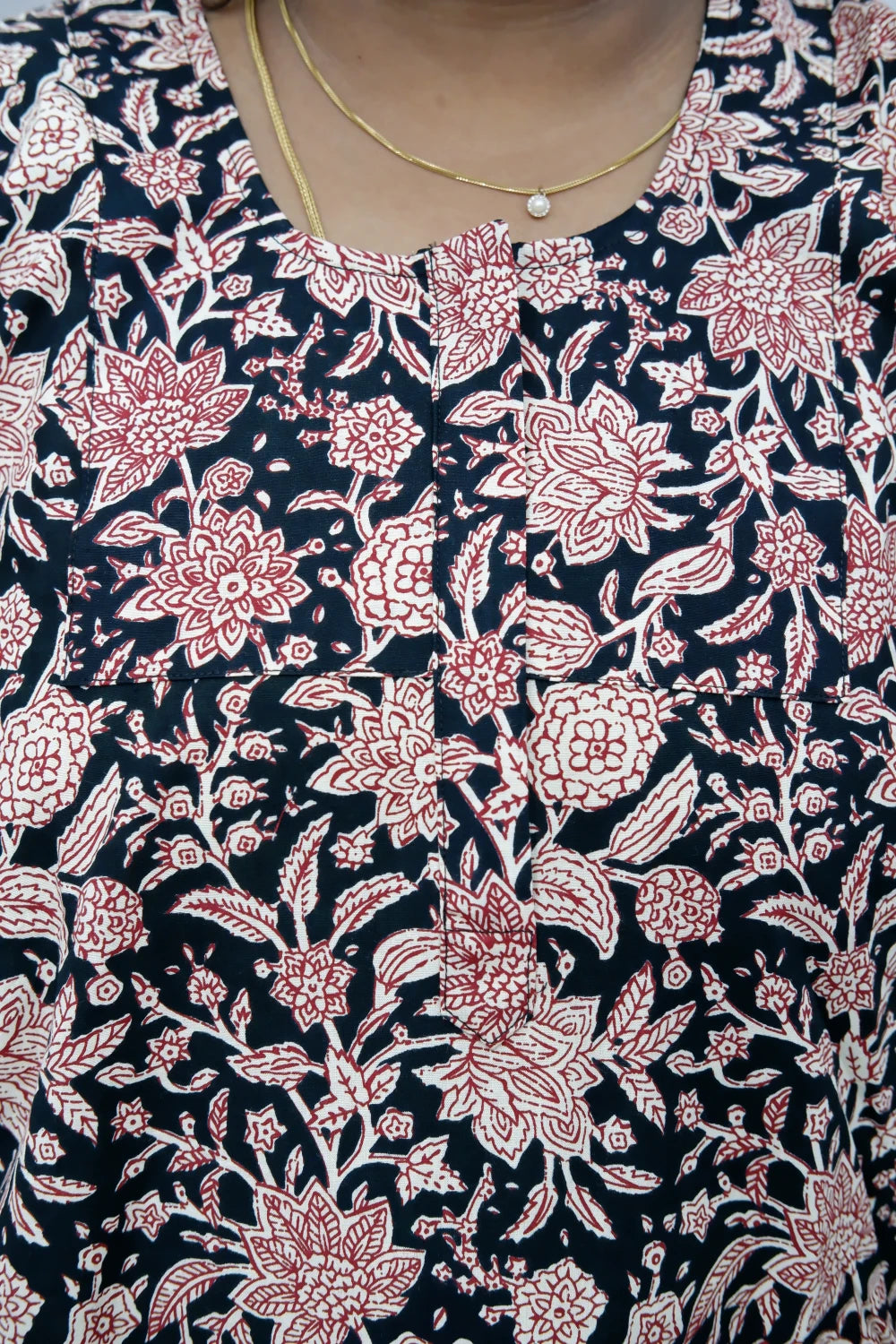 Elegant Zip Nighty – Jyothi Cotton Breeze