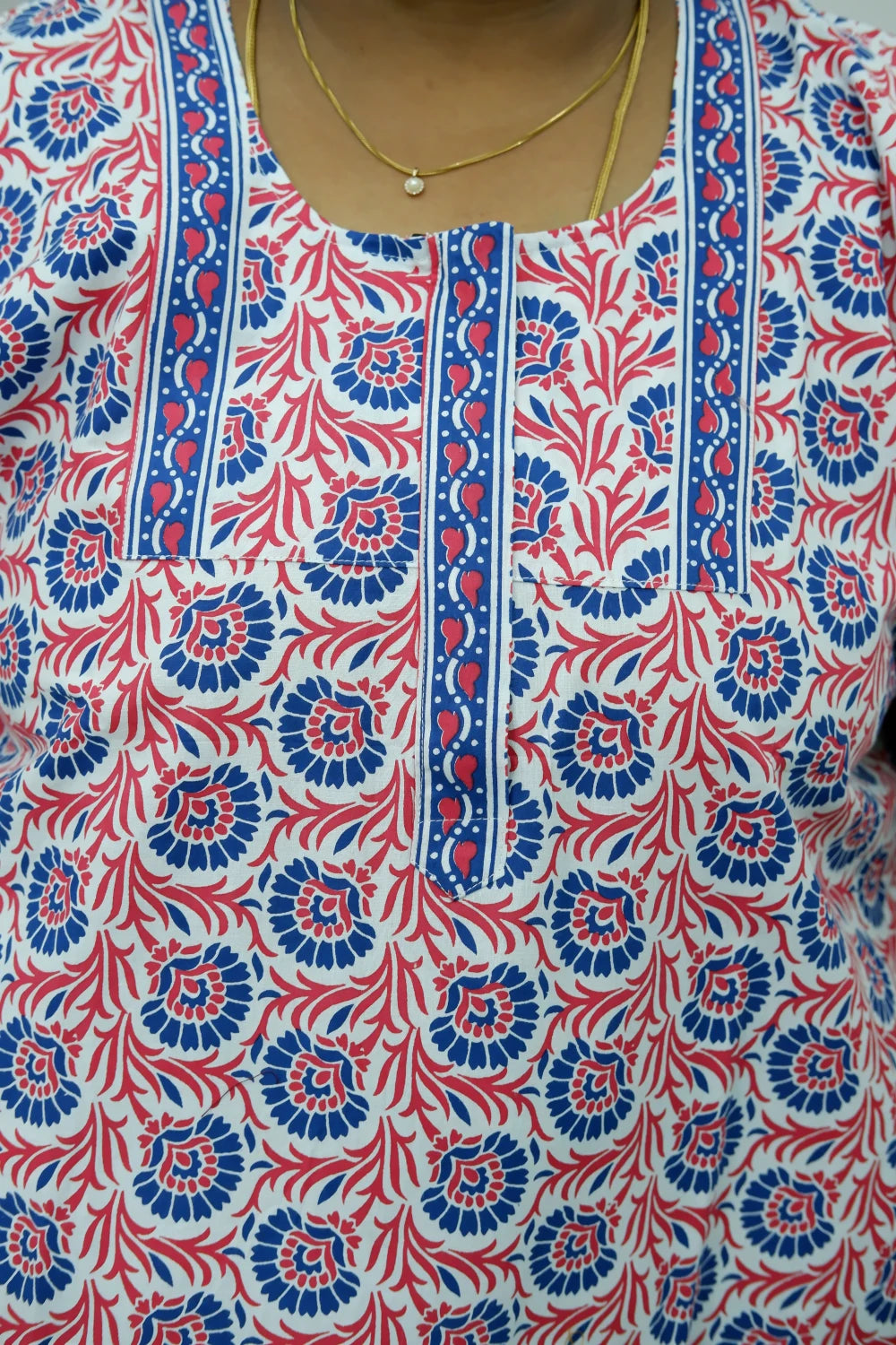 Elegant Zip Nighty – Jyothi Cotton Breeze