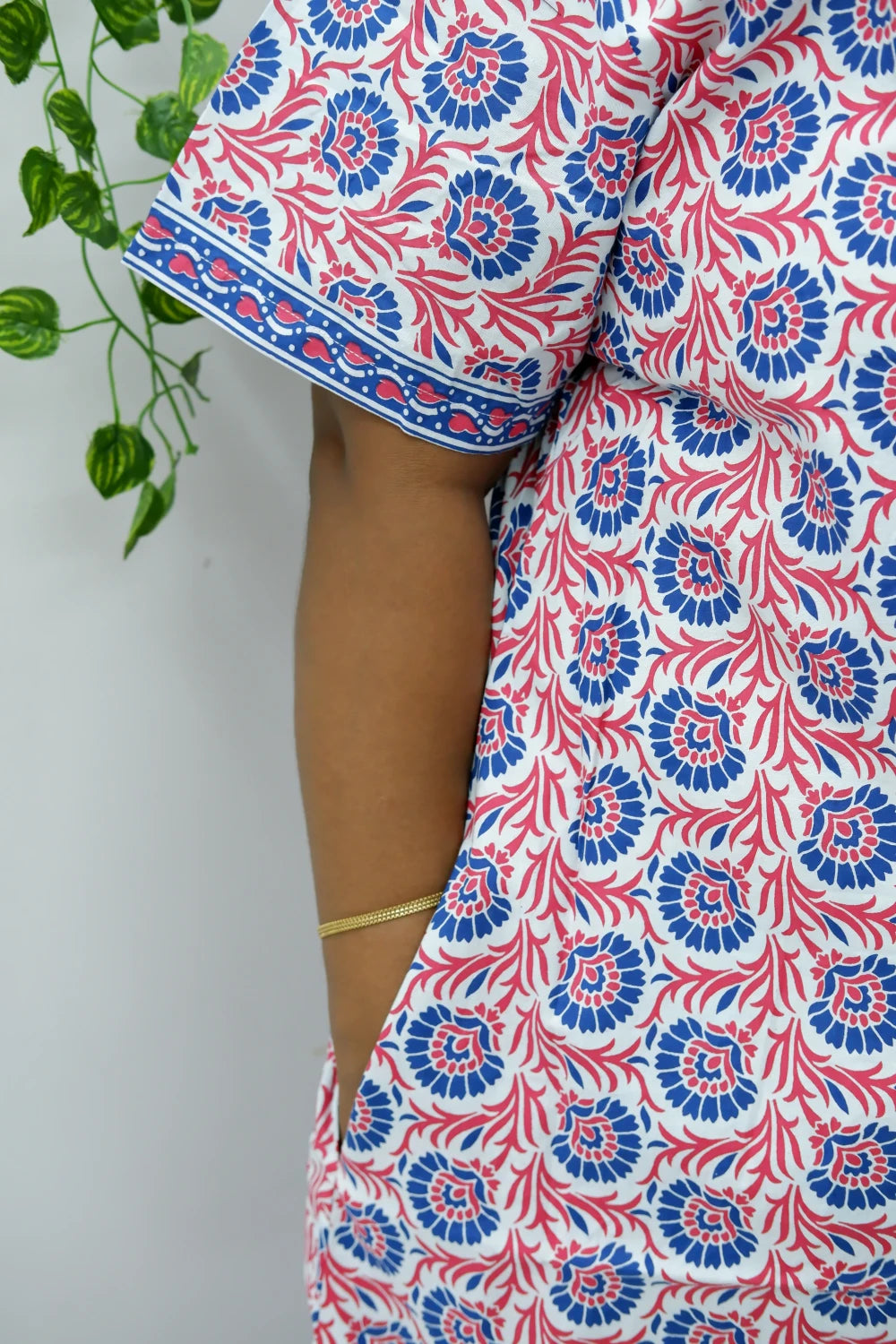 Elegant Zip Nighty – Jyothi Cotton Breeze