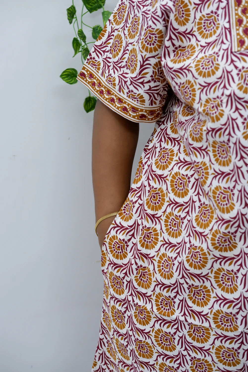 Elegant Zip Nighty – Jyothi Cotton Breeze