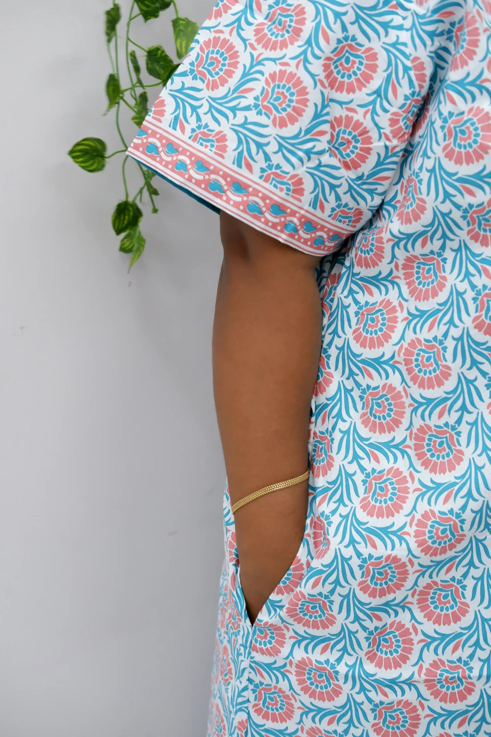 Elegant Zip Nighty – Jyothi Cotton Breeze