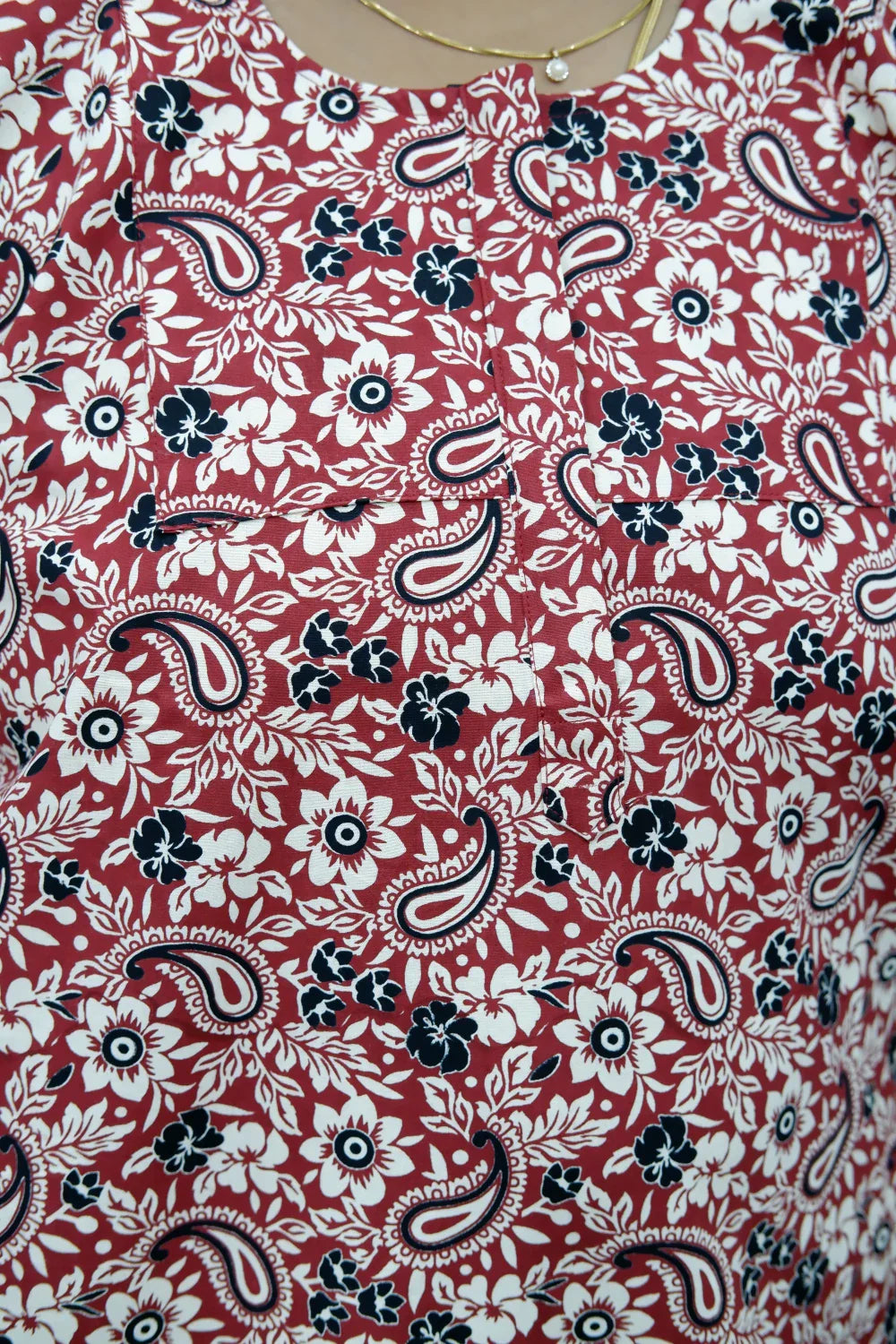 Elegant Zip Nighty – Jyothi Cotton Breeze