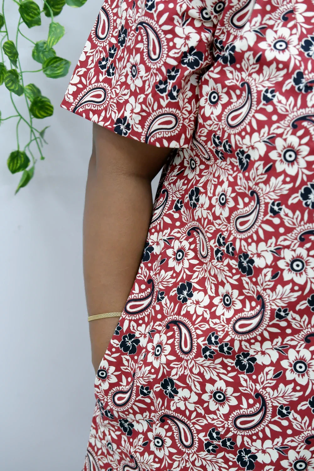 Elegant Zip Nighty – Jyothi Cotton Breeze