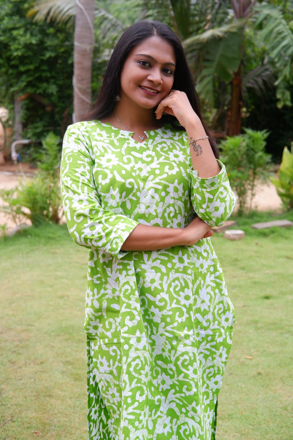 Batik Aura Cotton Kurti