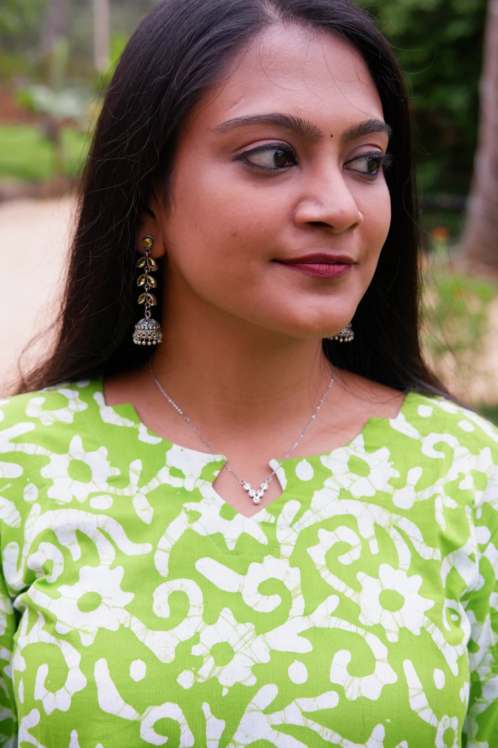 Batik Aura Cotton Kurti