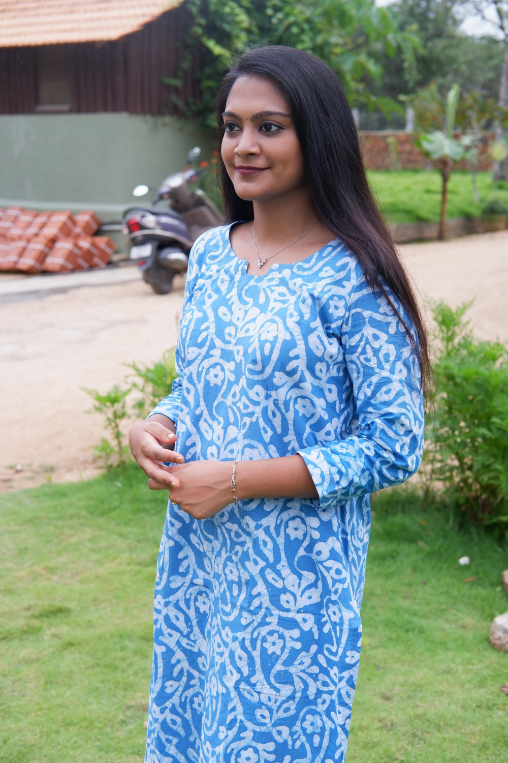 Batik Aura Cotton Kurti