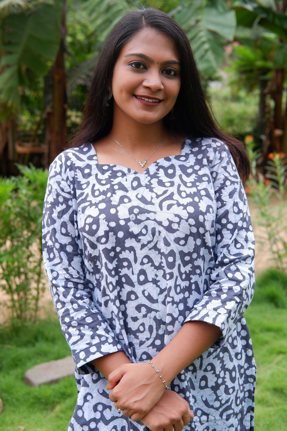 Batik Aura Cotton Kurti