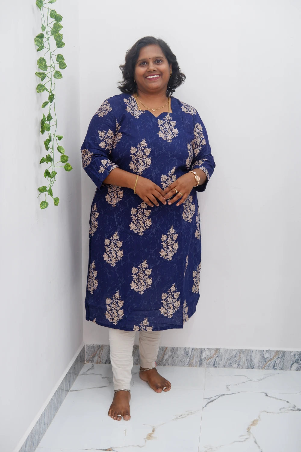 Casual Cotton Straight Kurti