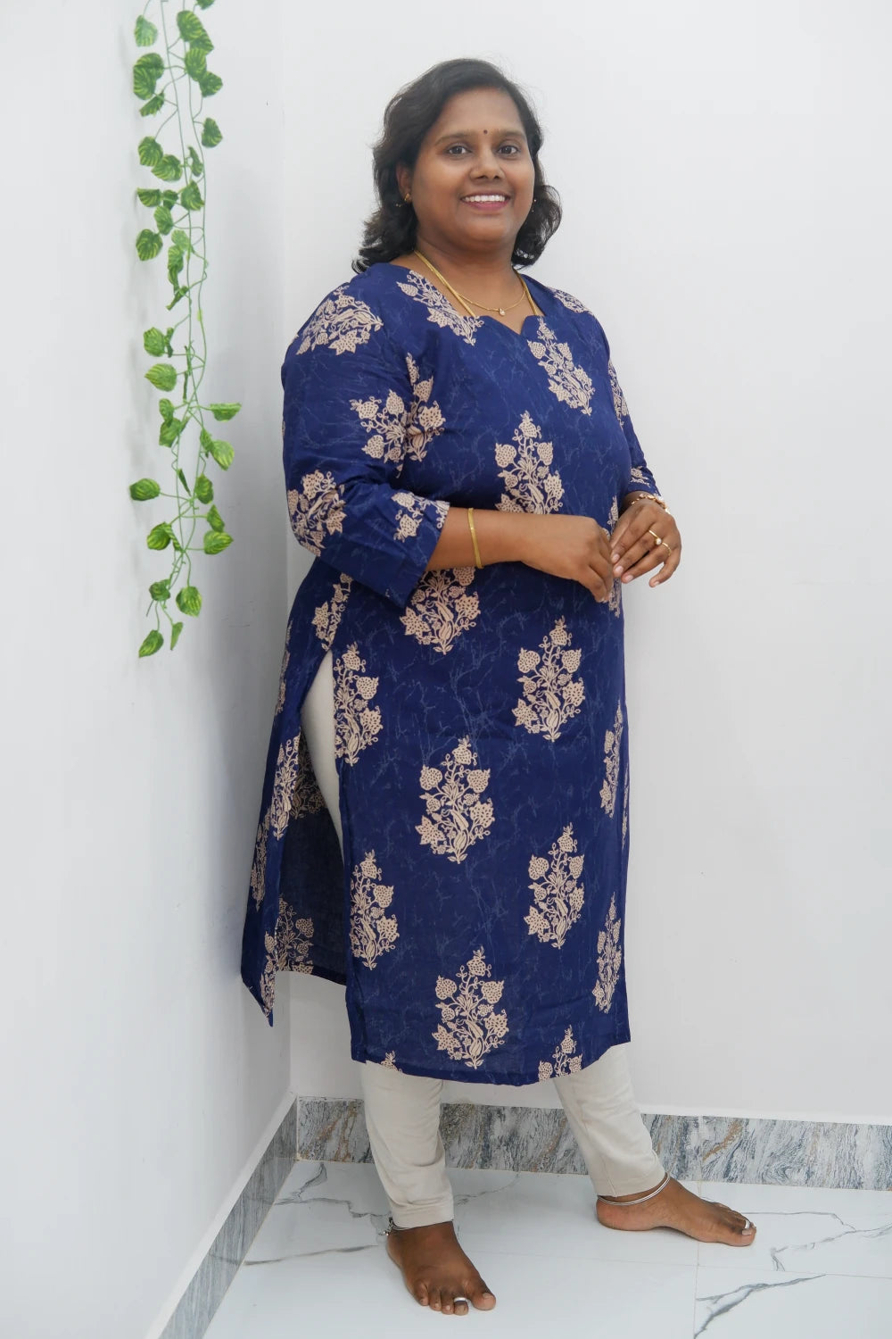 Casual Cotton Straight Kurti