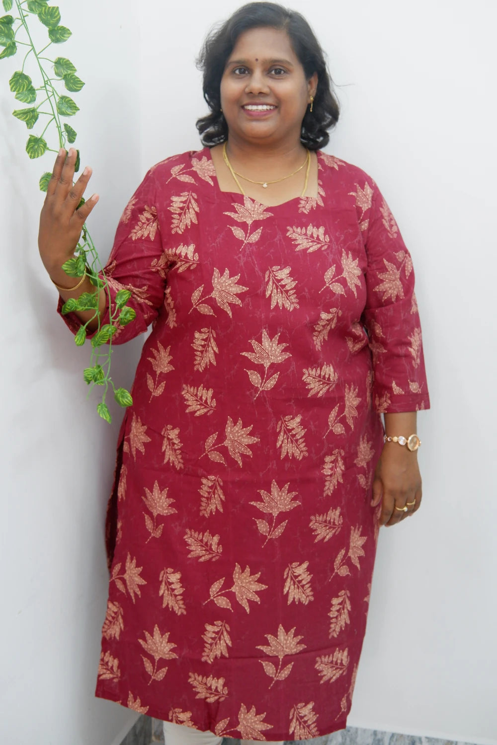 Casual Cotton Straight Kurti