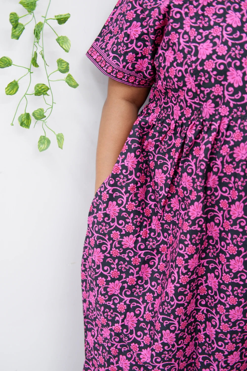 Comfort Fit Maternity Nighty – Side Zip Design