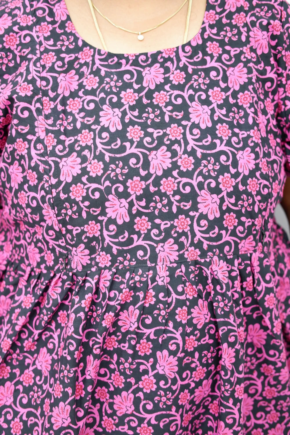 Comfort Fit Maternity Nighty – Side Zip Design