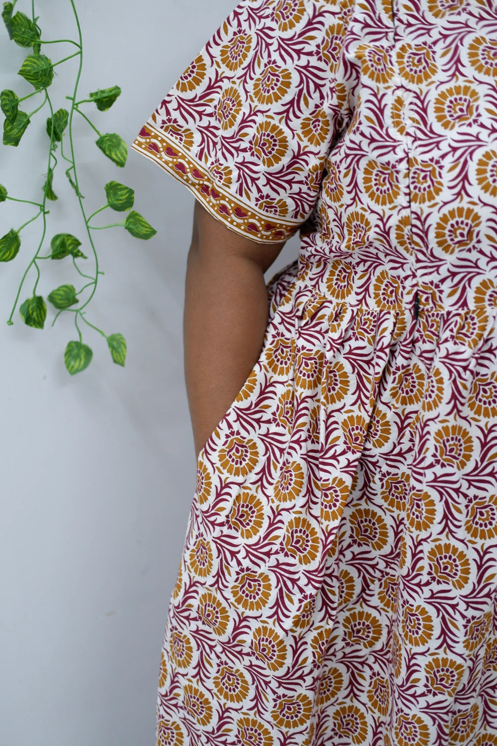 Comfort Fit Maternity Nighty – Side Zip Design