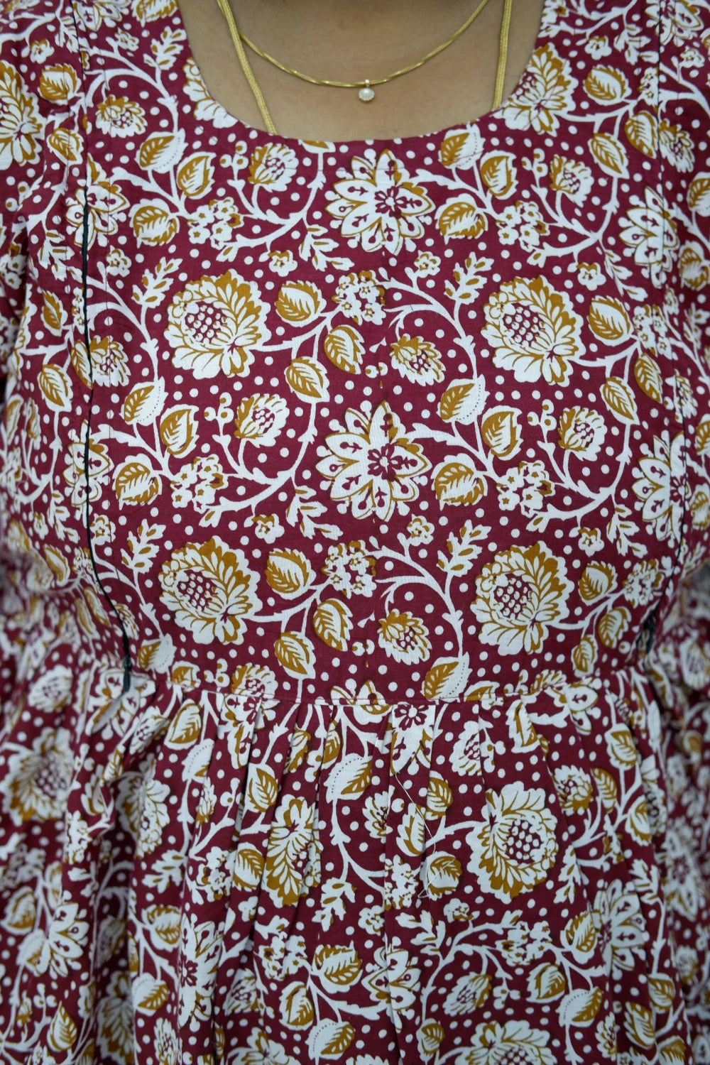 Comfort Fit Maternity Nighty – Side Zip Design