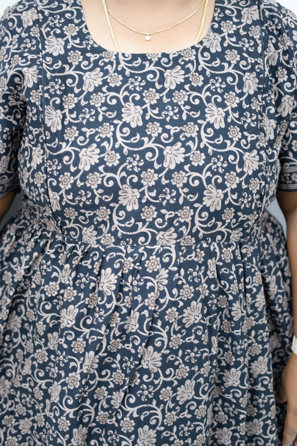 Comfort Fit Maternity Nighty – Side Zip Design
