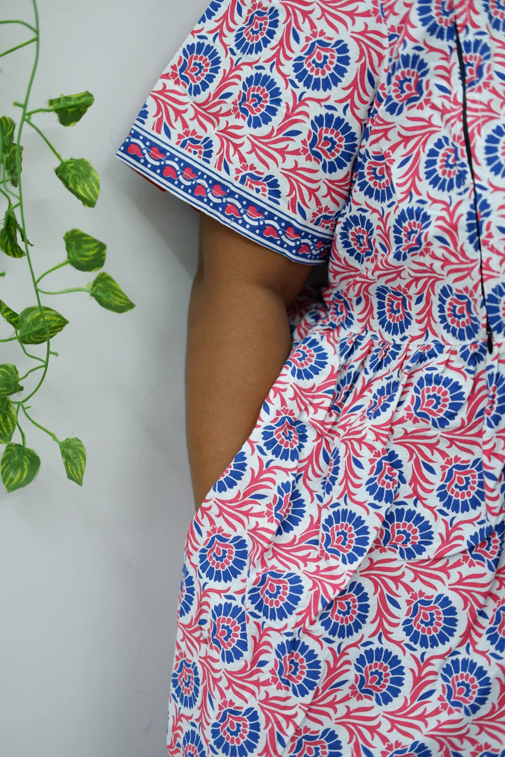 Comfort Fit Maternity Nighty – Side Zip Design