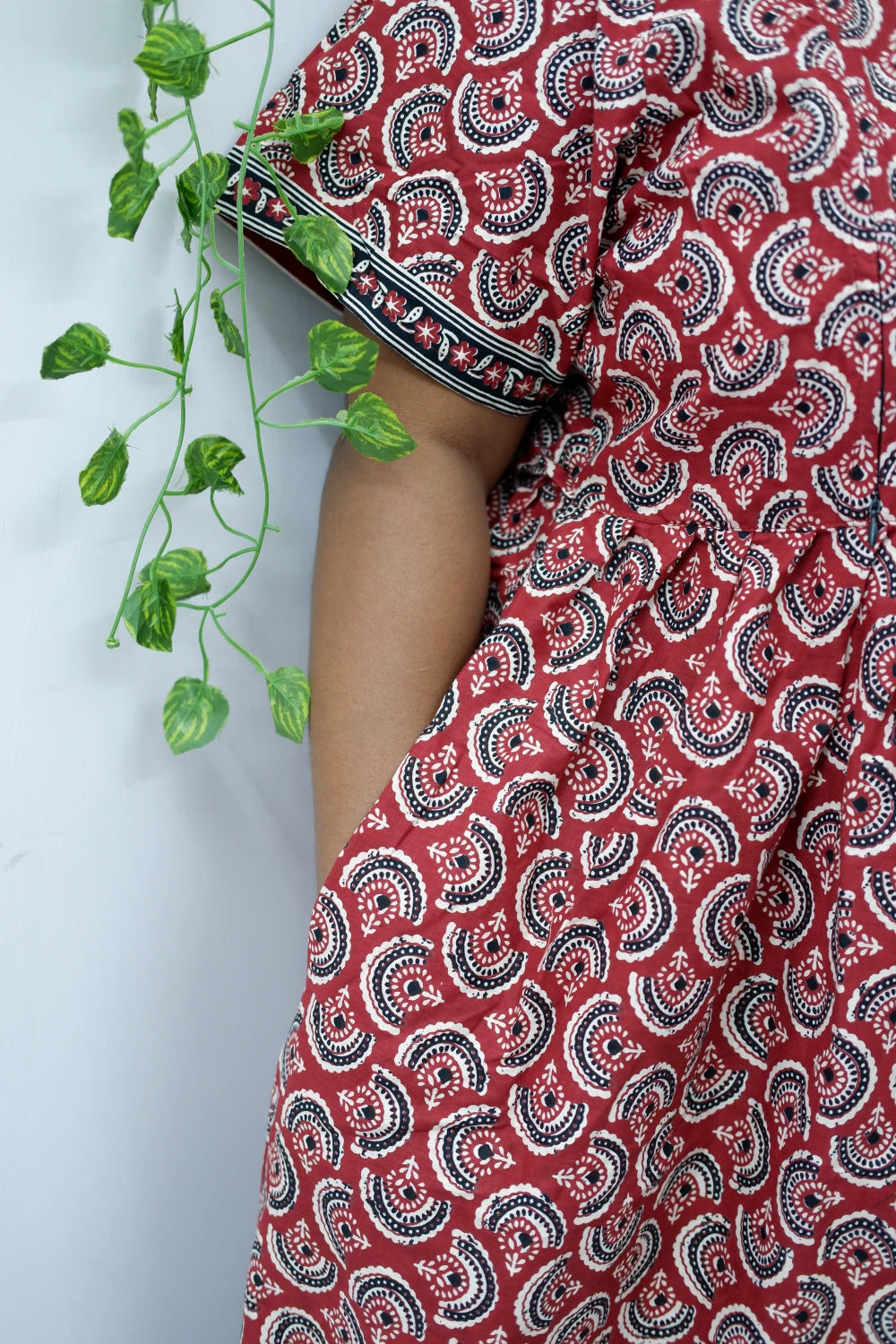 Comfort Fit Maternity Nighty – Side Zip Design