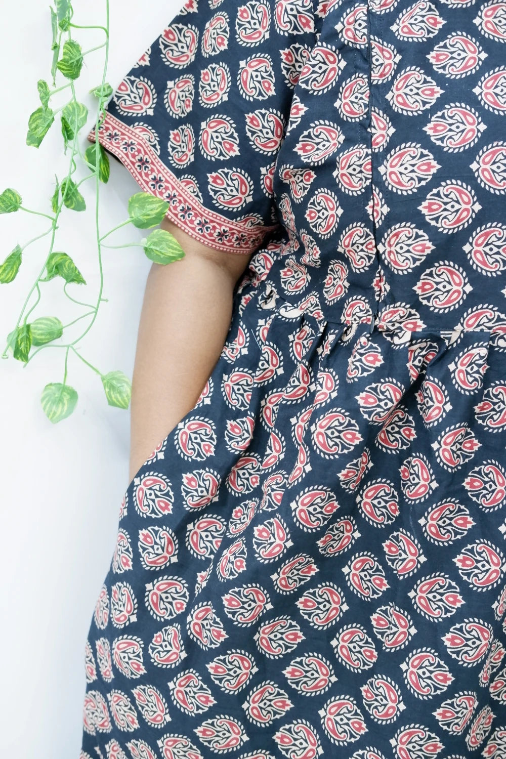 Comfort Fit Maternity Nighty – Side Zip Design