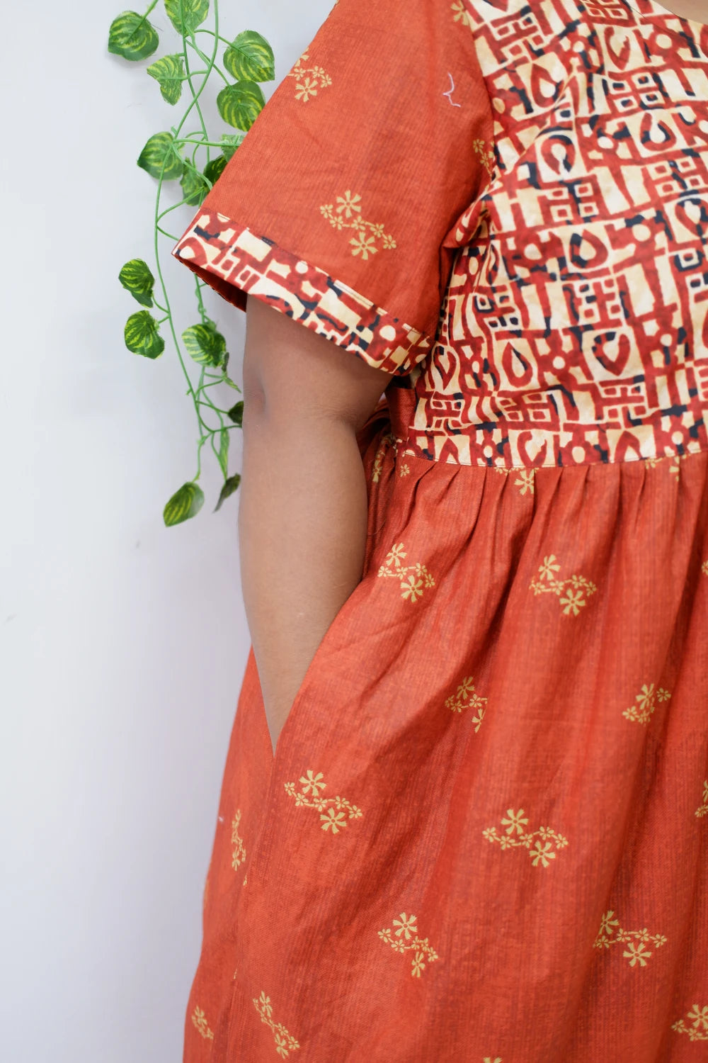 Frock Style Cotton Nighty – Soft & Flowing Fit