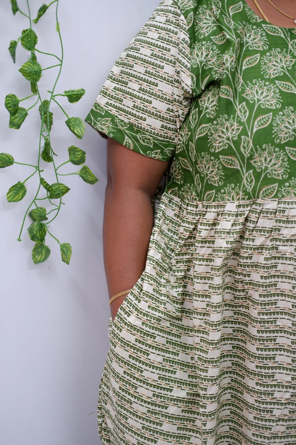 Frock Style Cotton Nighty – Soft & Flowing Fit