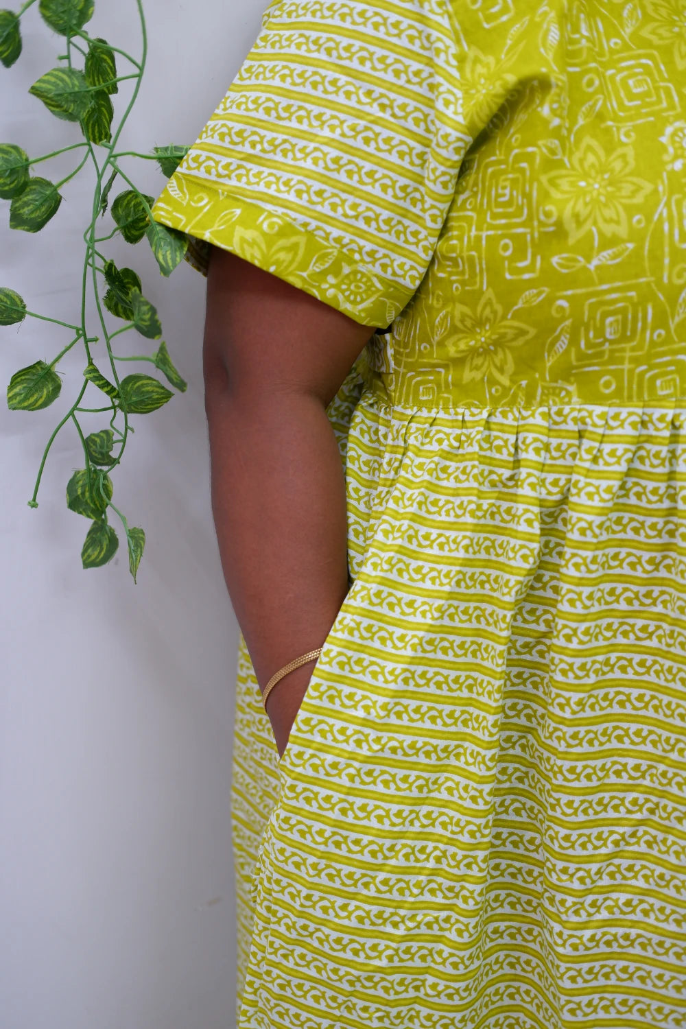 Frock Style Cotton Nighty – Soft & Flowing Fit