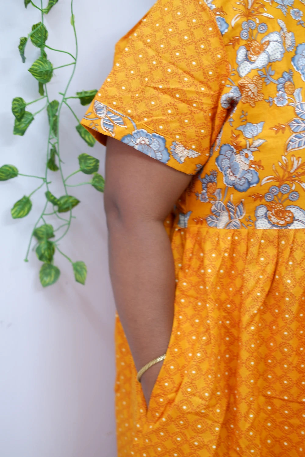 Frock Style Cotton Nighty – Soft & Flowing Fit
