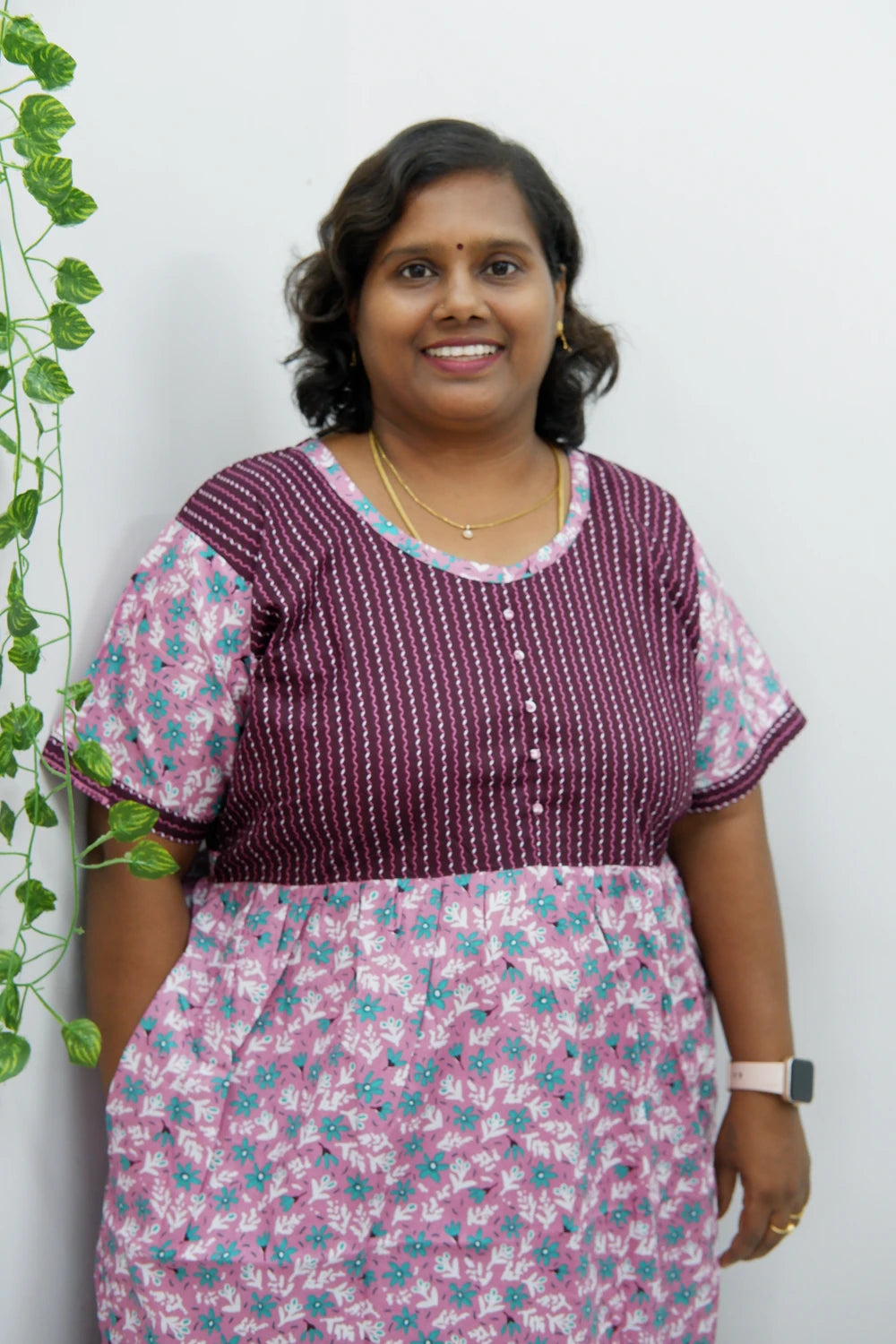 Lightweight Frock Style Cotton Nighty