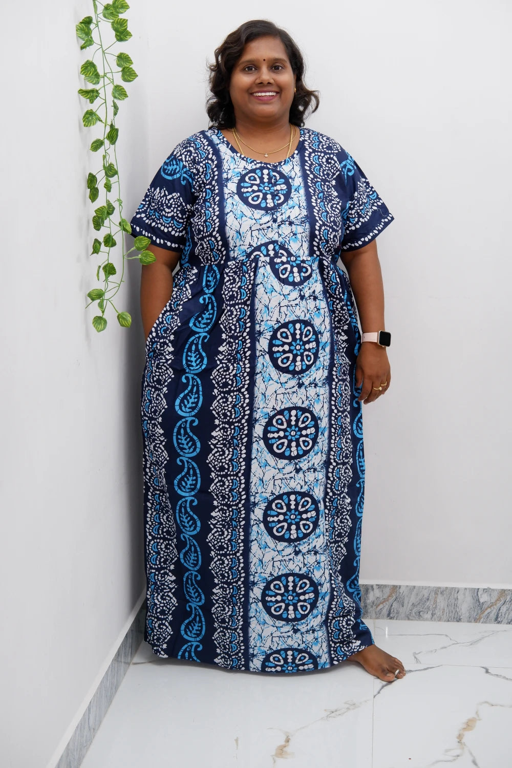 Lightweight Frock Style Cotton Nighty
