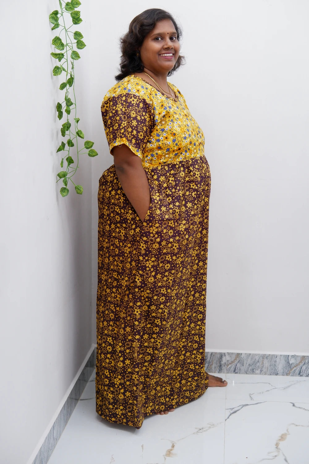 Lightweight Frock Style Cotton Nighty