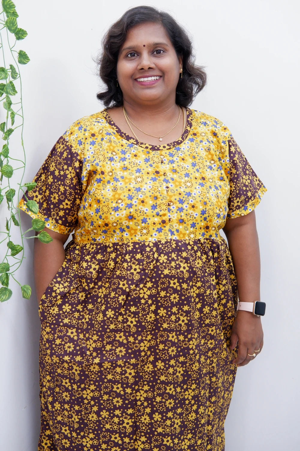 Lightweight Frock Style Cotton Nighty