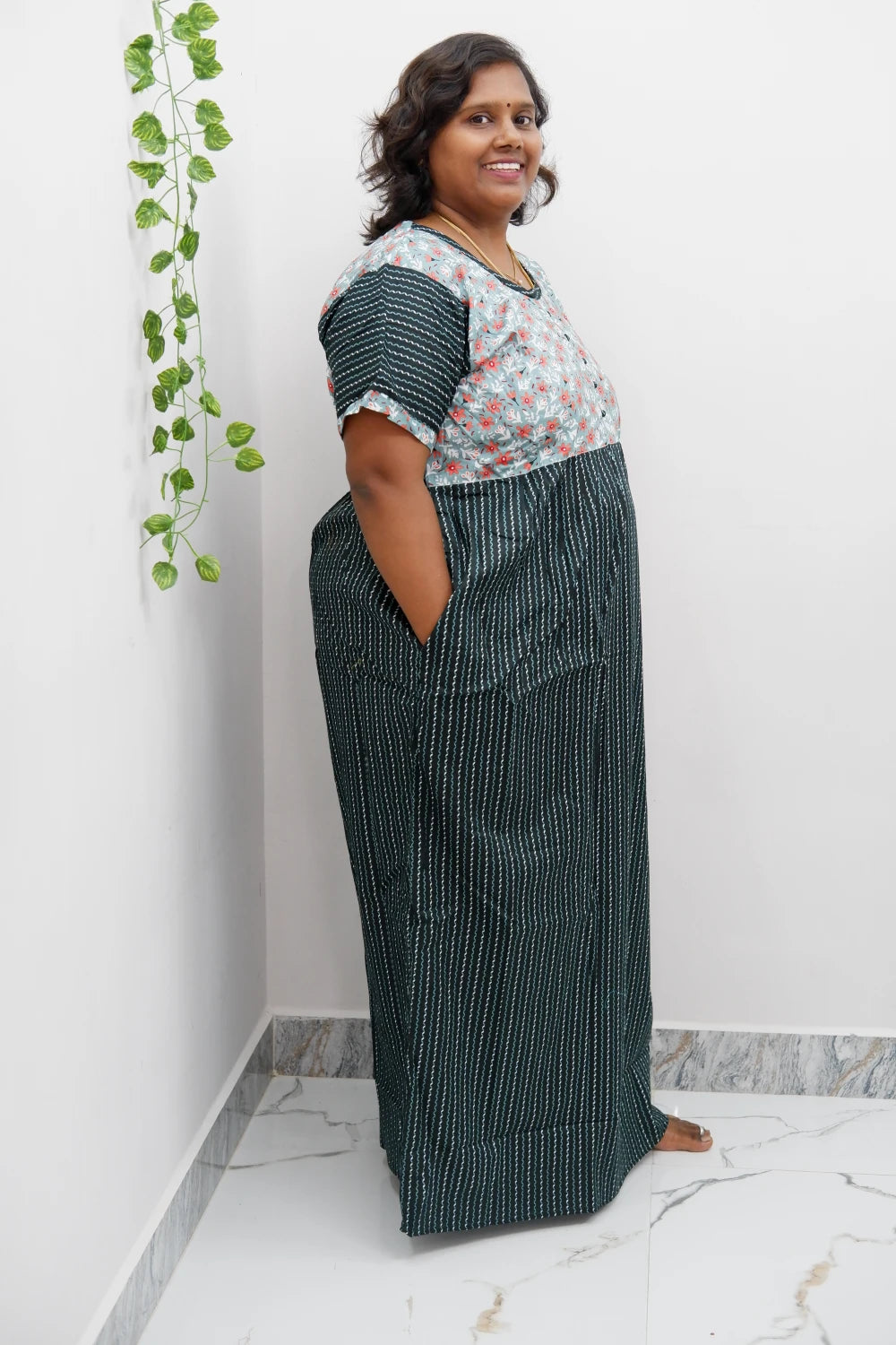 Lightweight Frock Style Cotton Nighty
