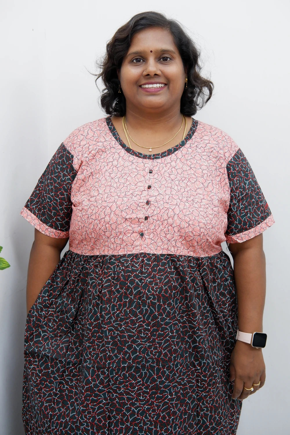 Lightweight Frock Style Cotton Nighty