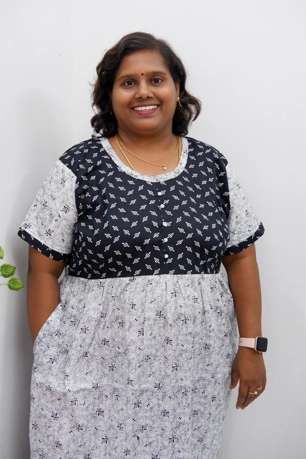 Lightweight Frock Style Cotton Nighty