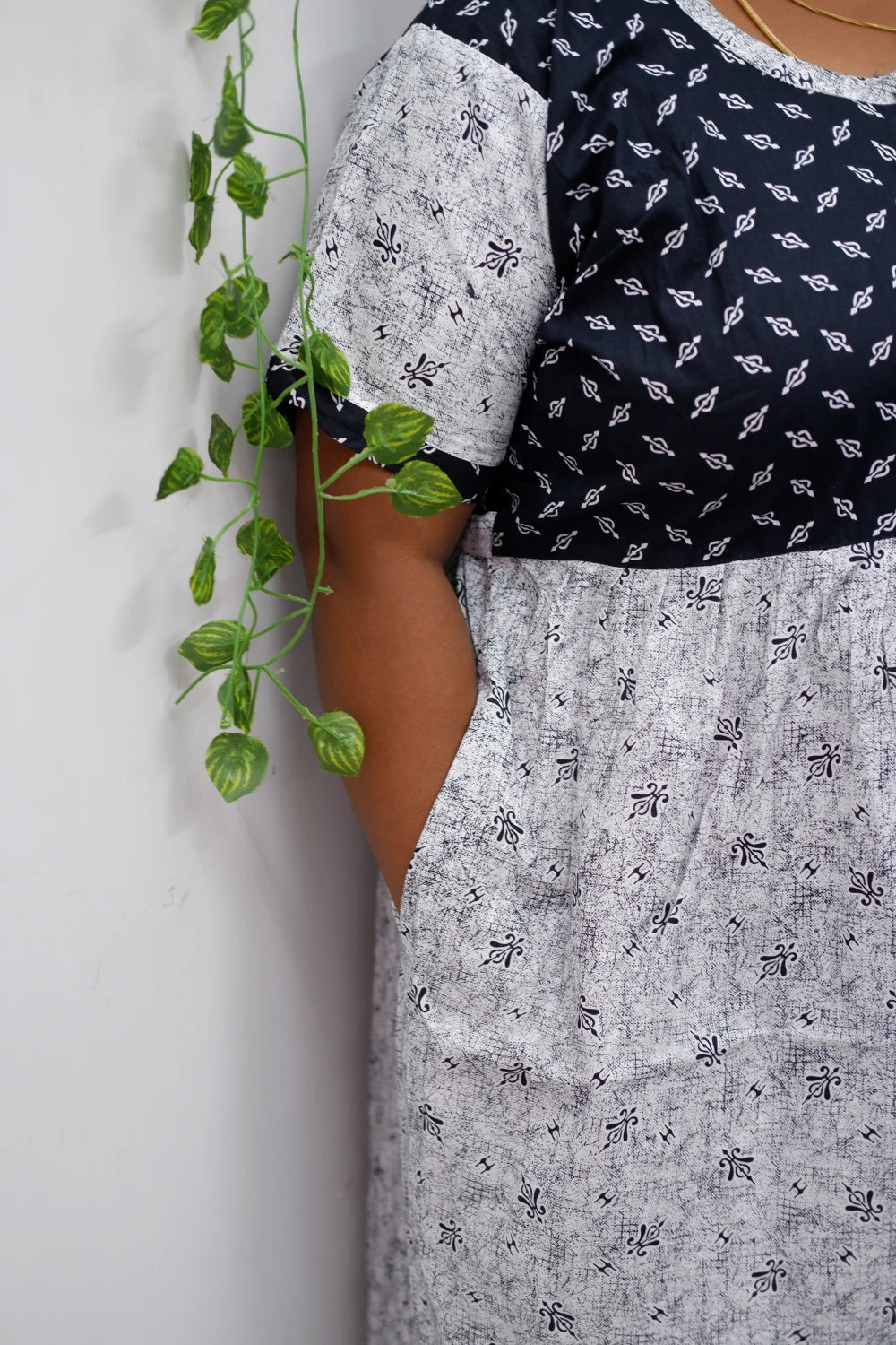 Lightweight Frock Style Cotton Nighty