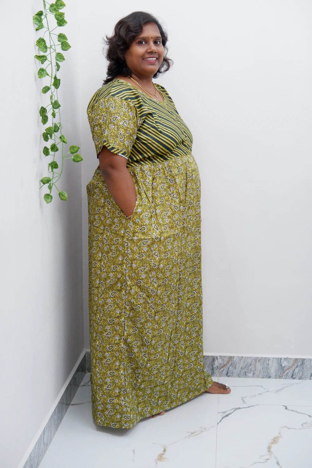 Lightweight Frock Style Cotton Nighty
