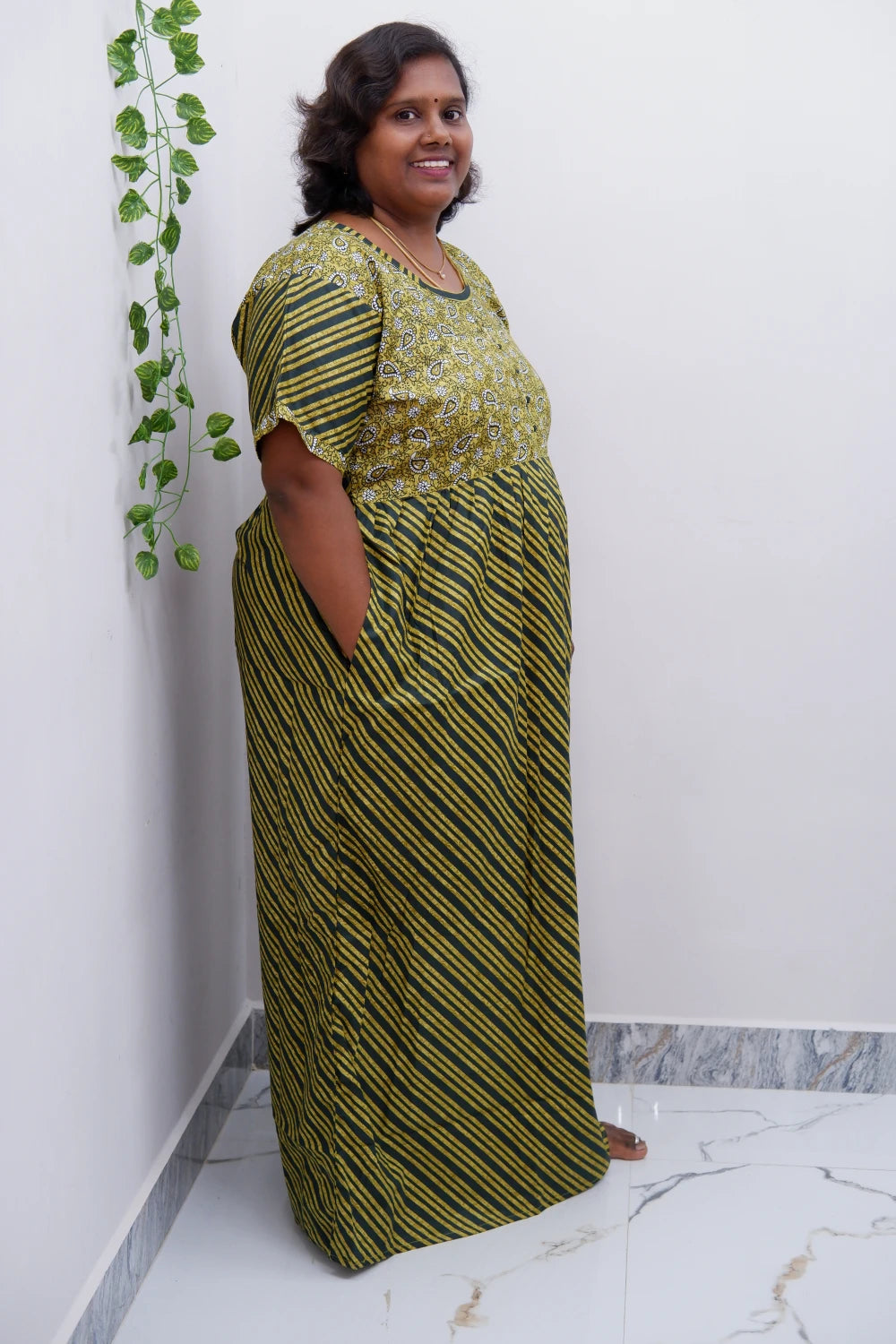Lightweight Frock Style Cotton Nighty