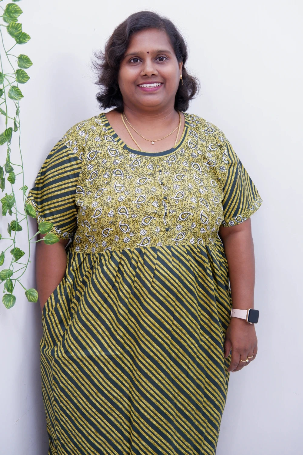 Lightweight Frock Style Cotton Nighty