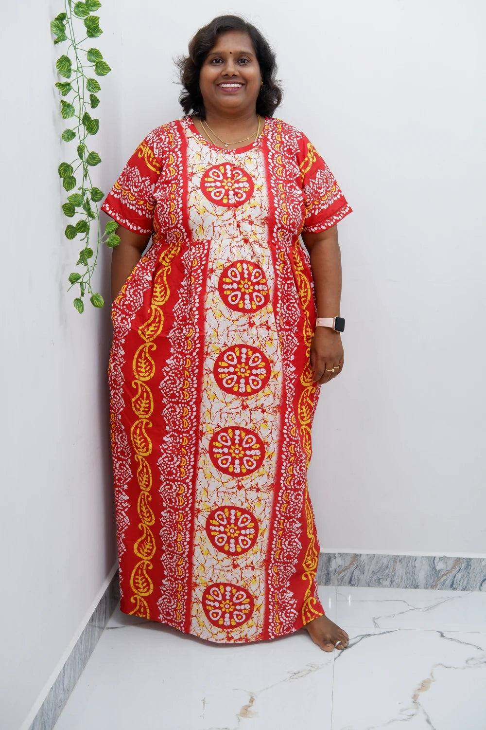 Lightweight Frock Style Cotton Nighty