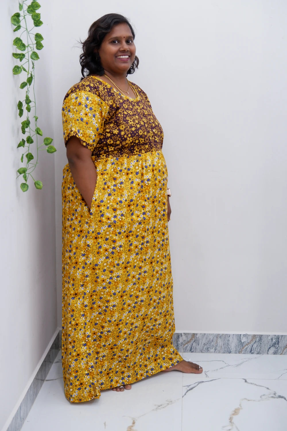Lightweight Frock Style Cotton Nighty
