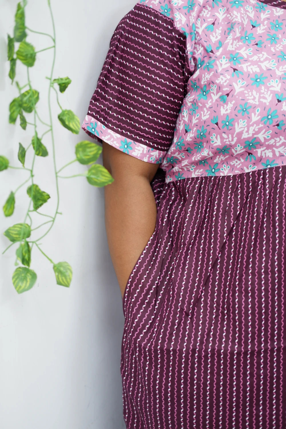 Lightweight Frock Style Cotton Nighty