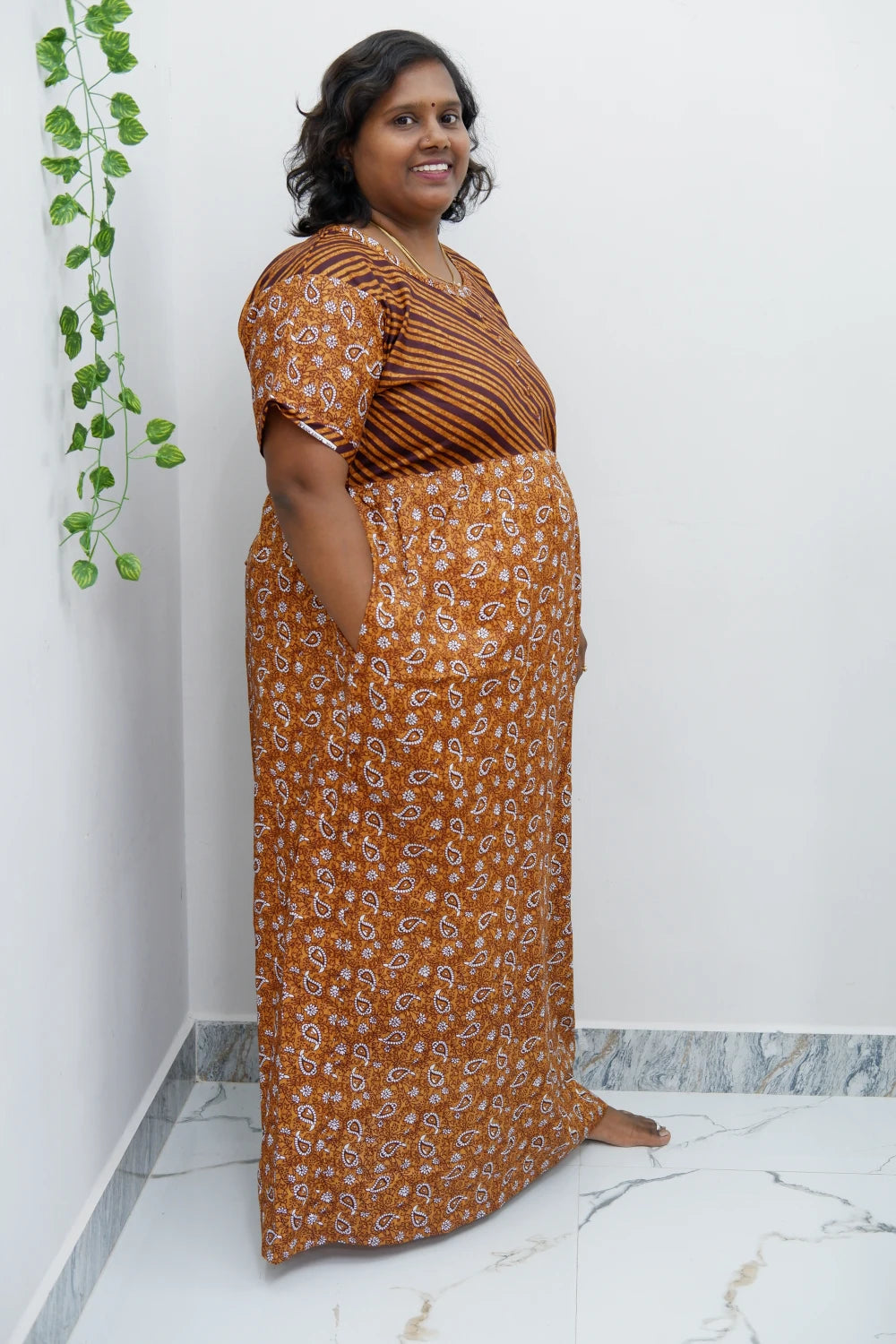 Lightweight Frock Style Cotton Nighty