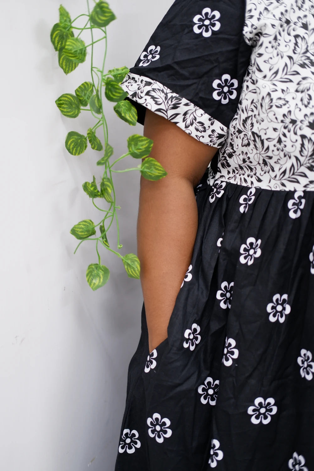 Frock Style Cotton Nighty – Soft & Flowing Fit