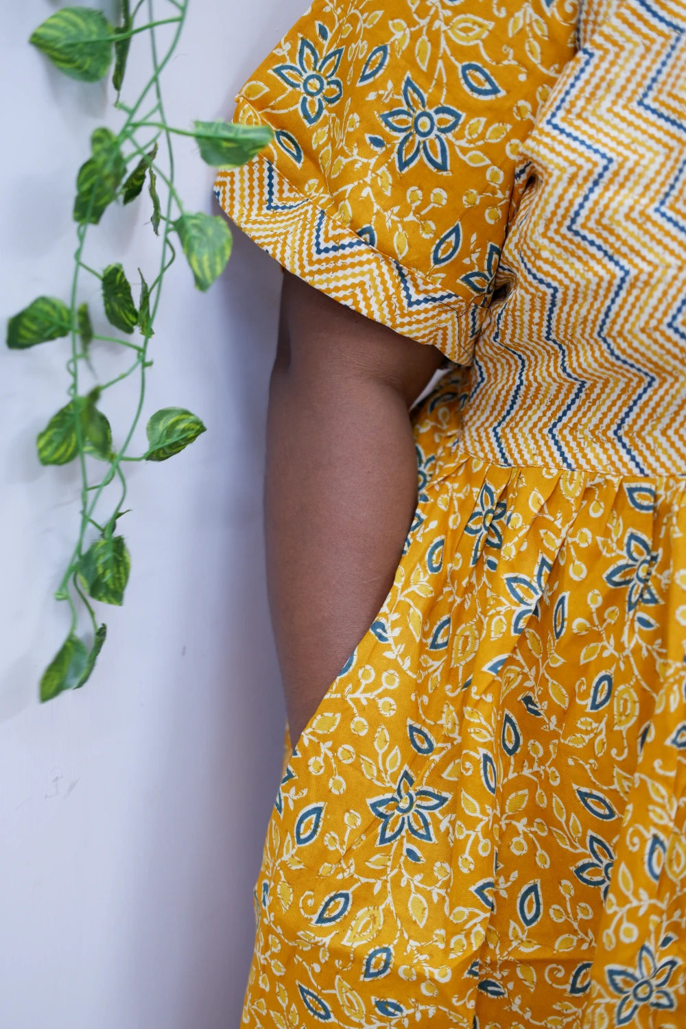 Frock Style Cotton Nighty – Soft & Flowing Fit