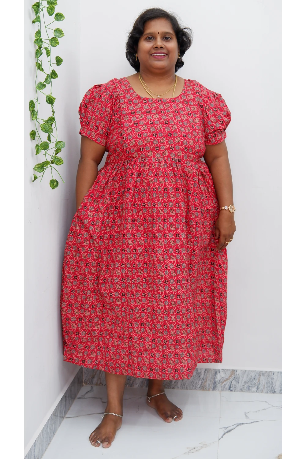 Luxury Feeding Kurti with Side Zip – Stylish & Practical Maternity Wear | Soft Cotton Comfort